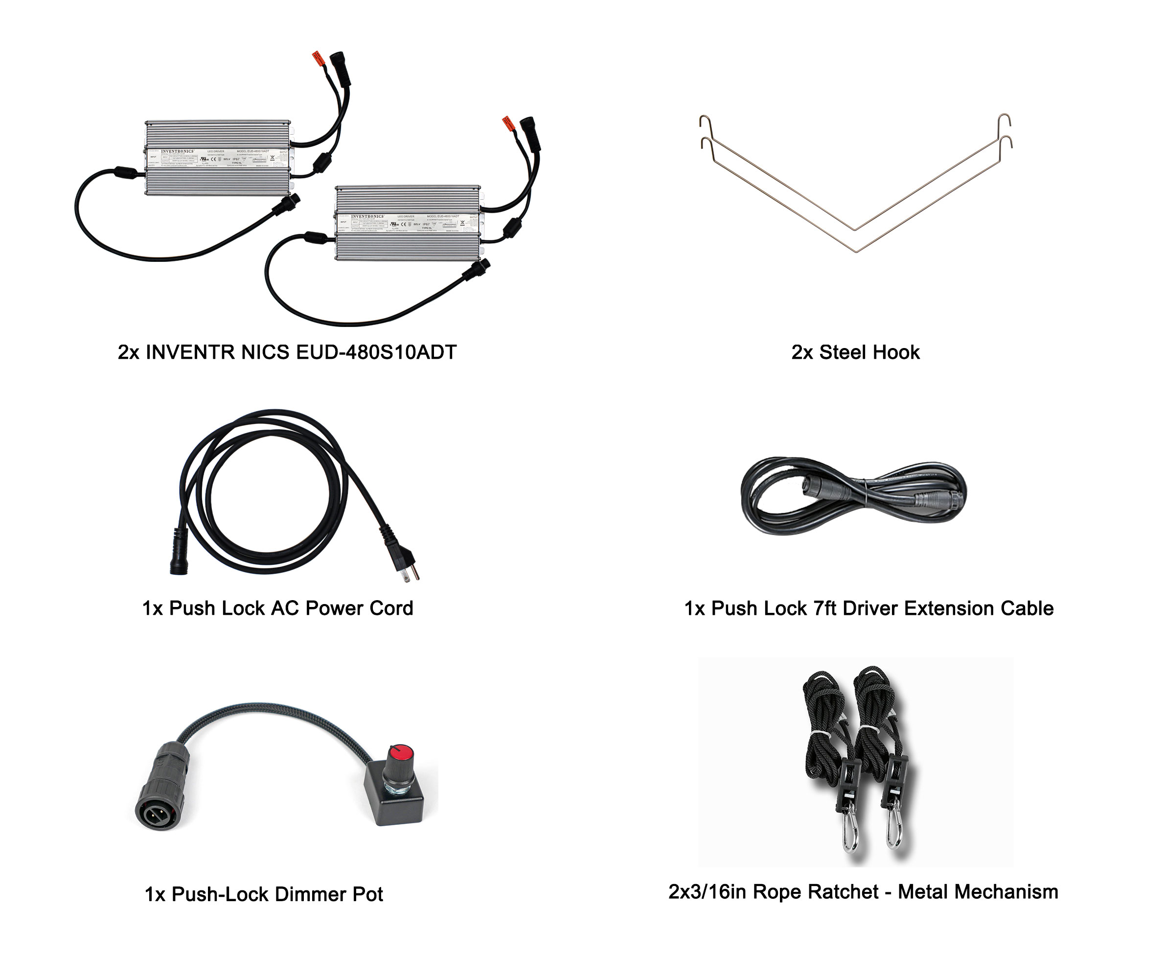 1000W(5ft x 5ft Canopy) - 